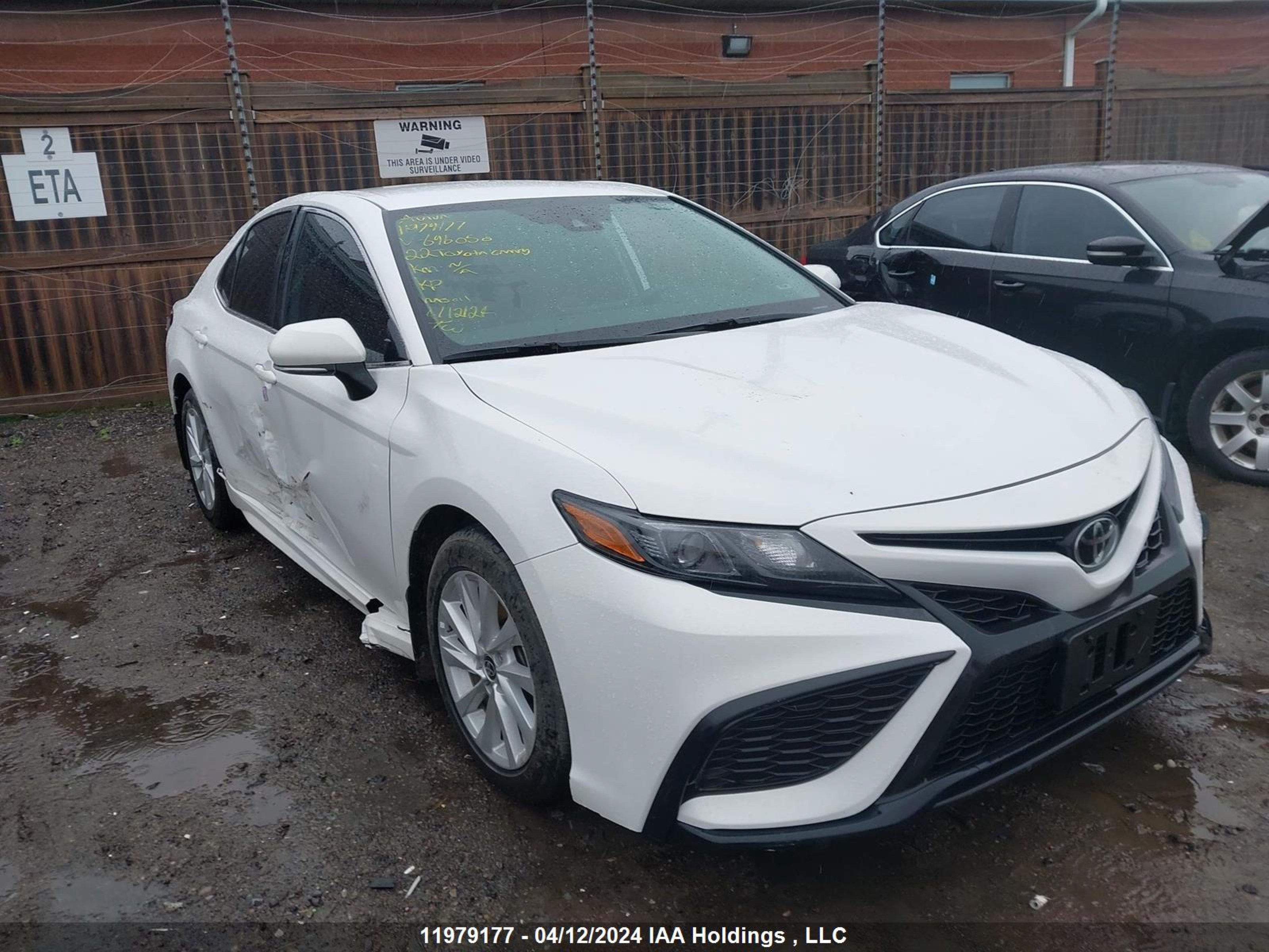 toyota camry 2022 4t1g11ak0nu696050