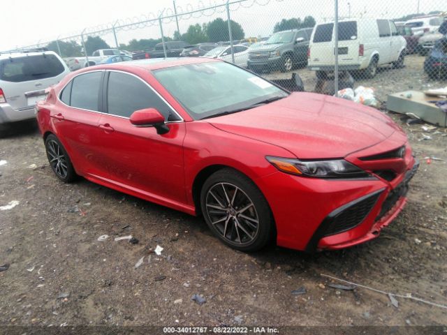 toyota camry 2021 4t1g11ak1mu406400