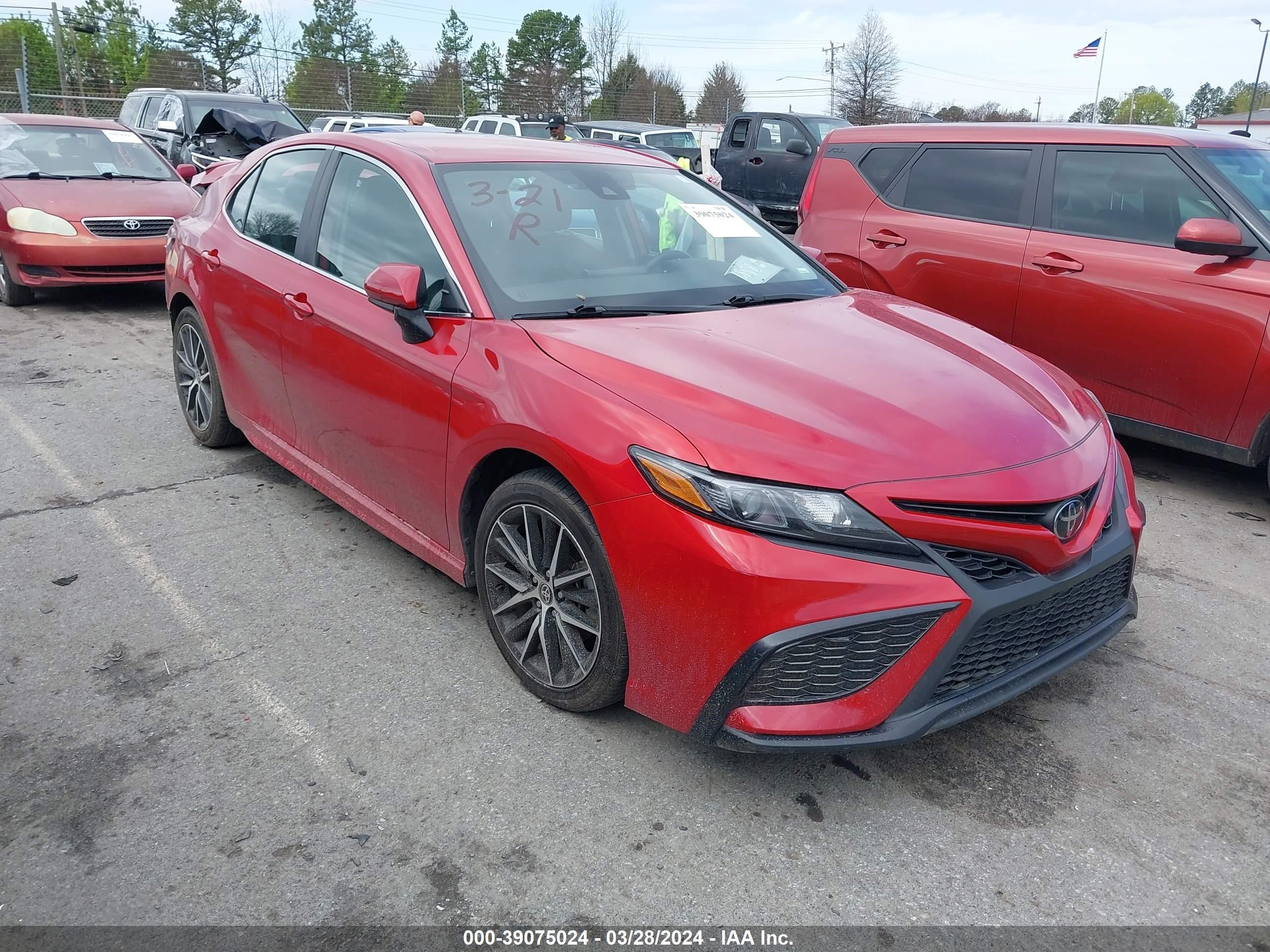 toyota camry 2021 4t1g11ak4mu455221