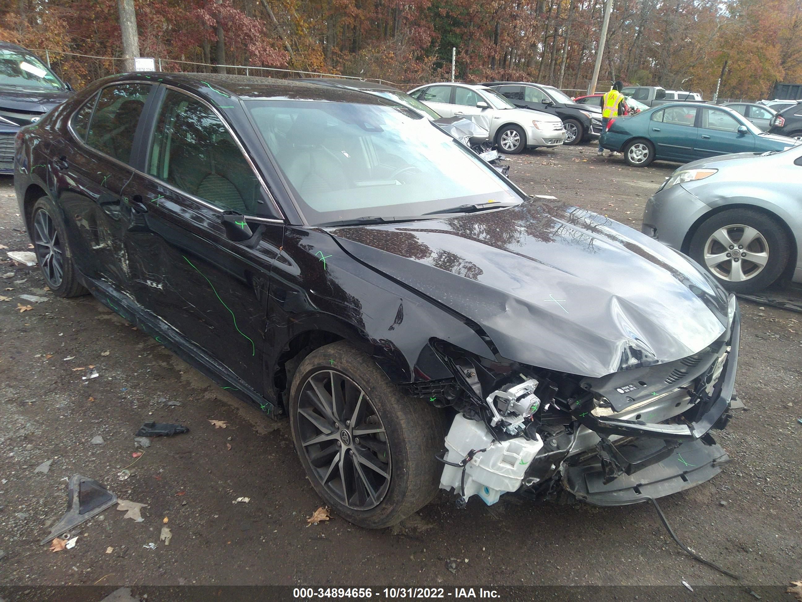 toyota camry 2021 4t1g11akxmu564671