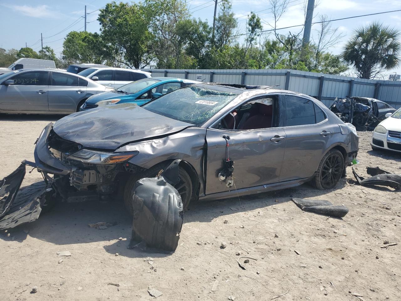 toyota camry 2021 4t1k61ak5mu610130