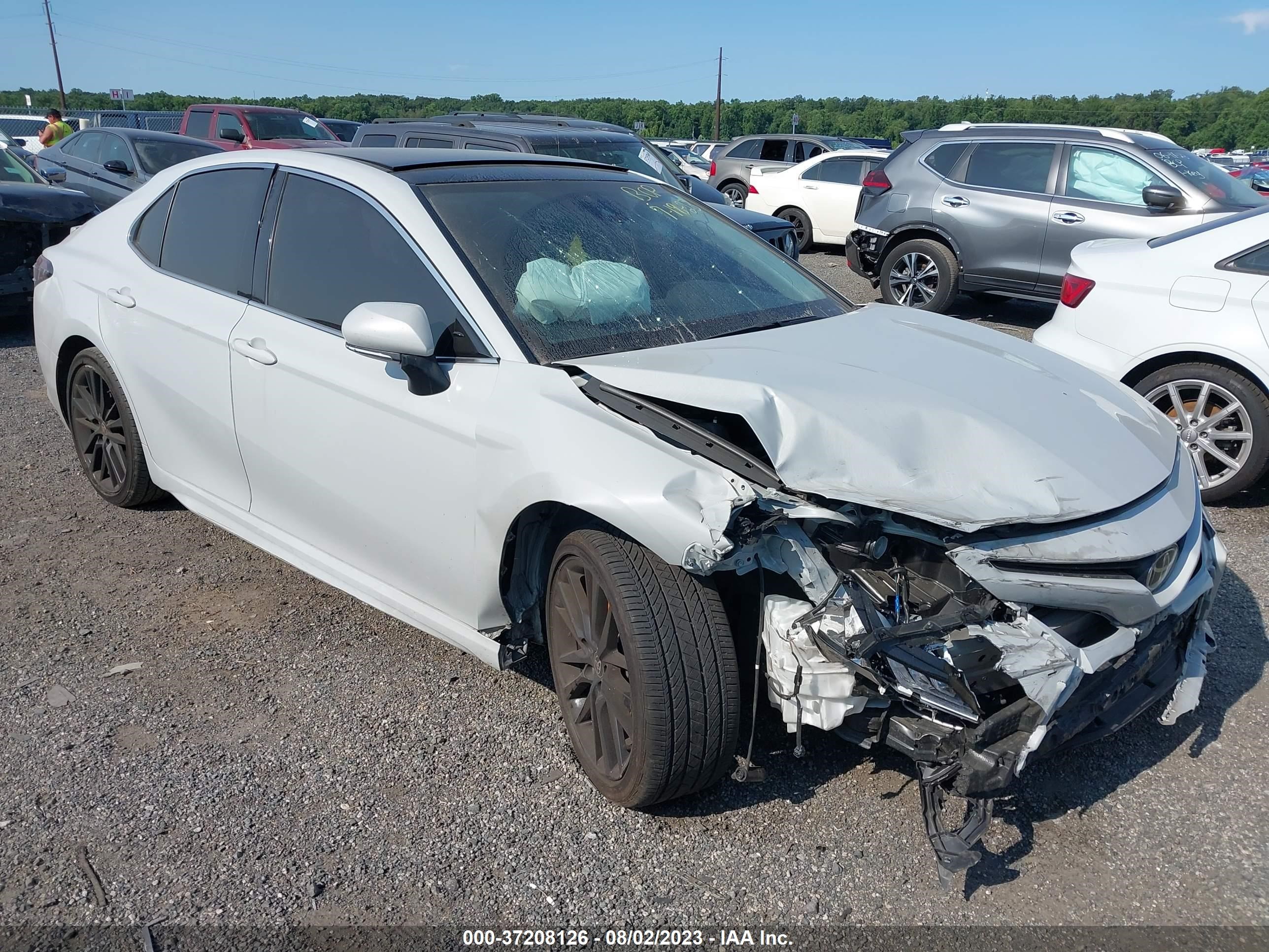 toyota camry 2022 4t1k61bk5nu054045