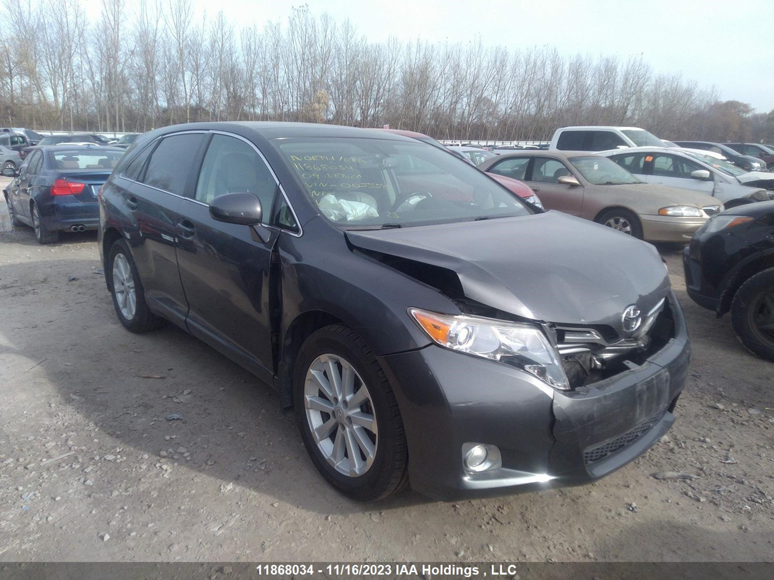 toyota venza 2009 4t3be11a39u005550