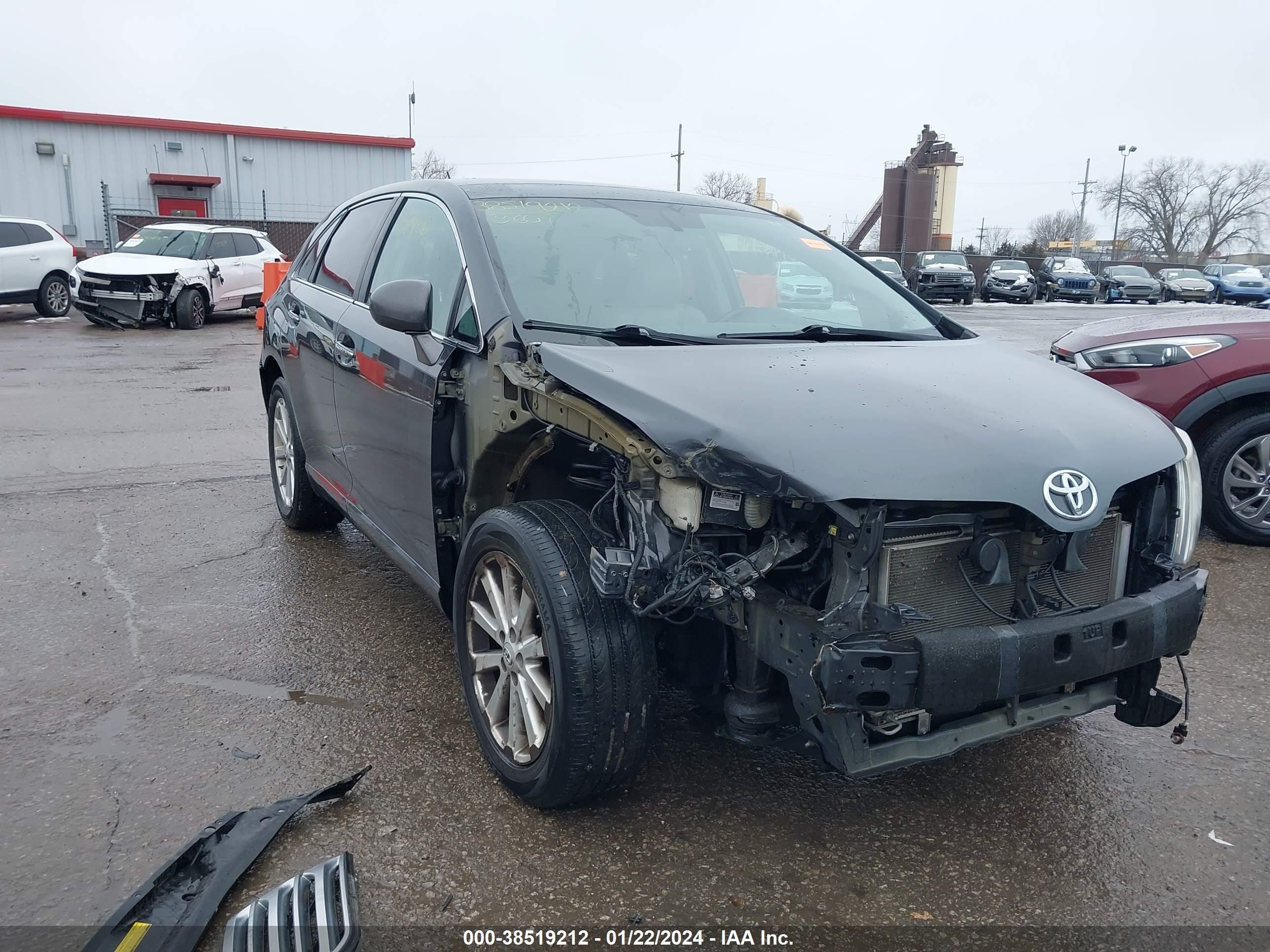 toyota venza 2009 4t3be11a49u008795