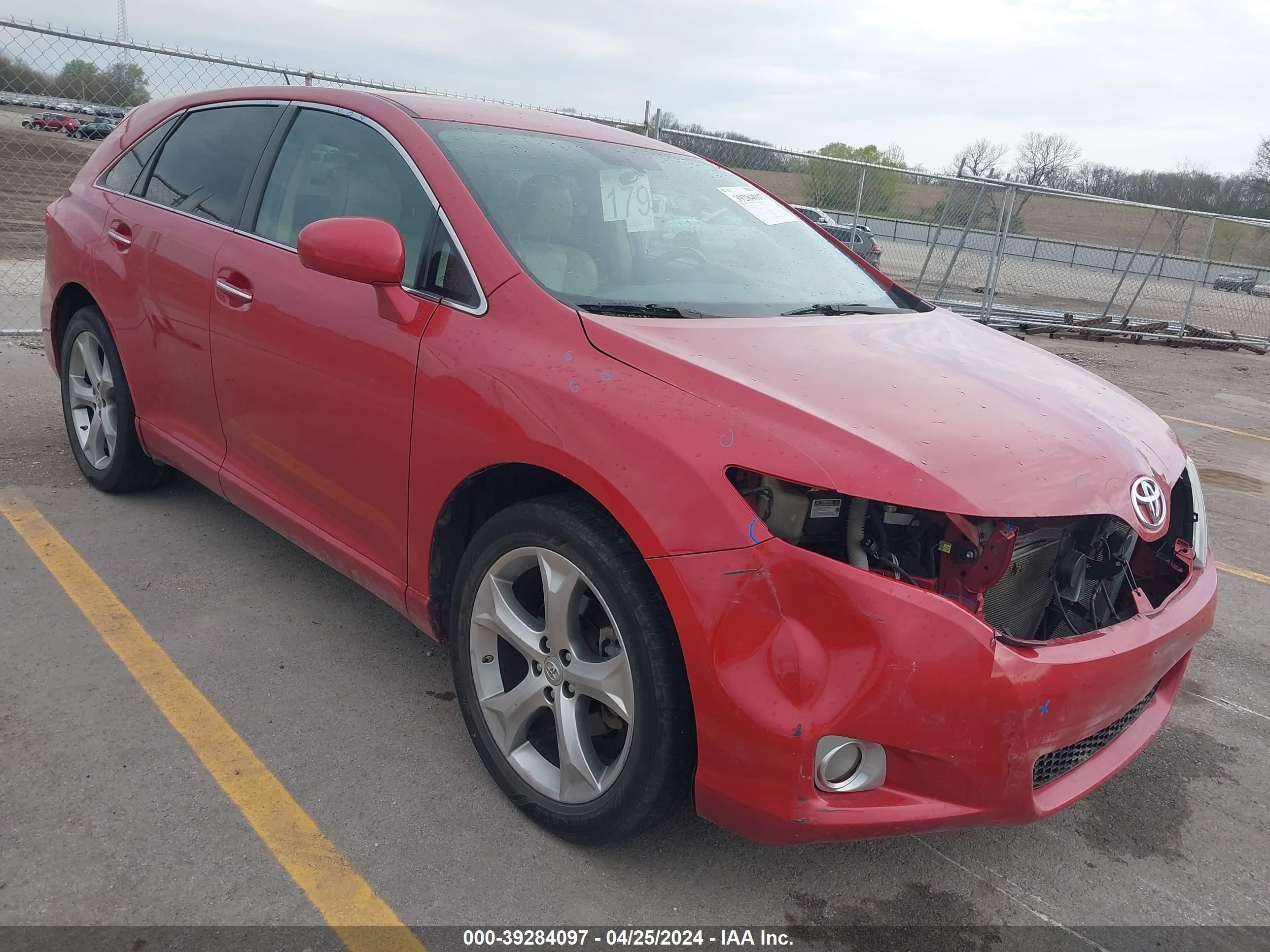 toyota venza 2009 4t3bk11a09u011458