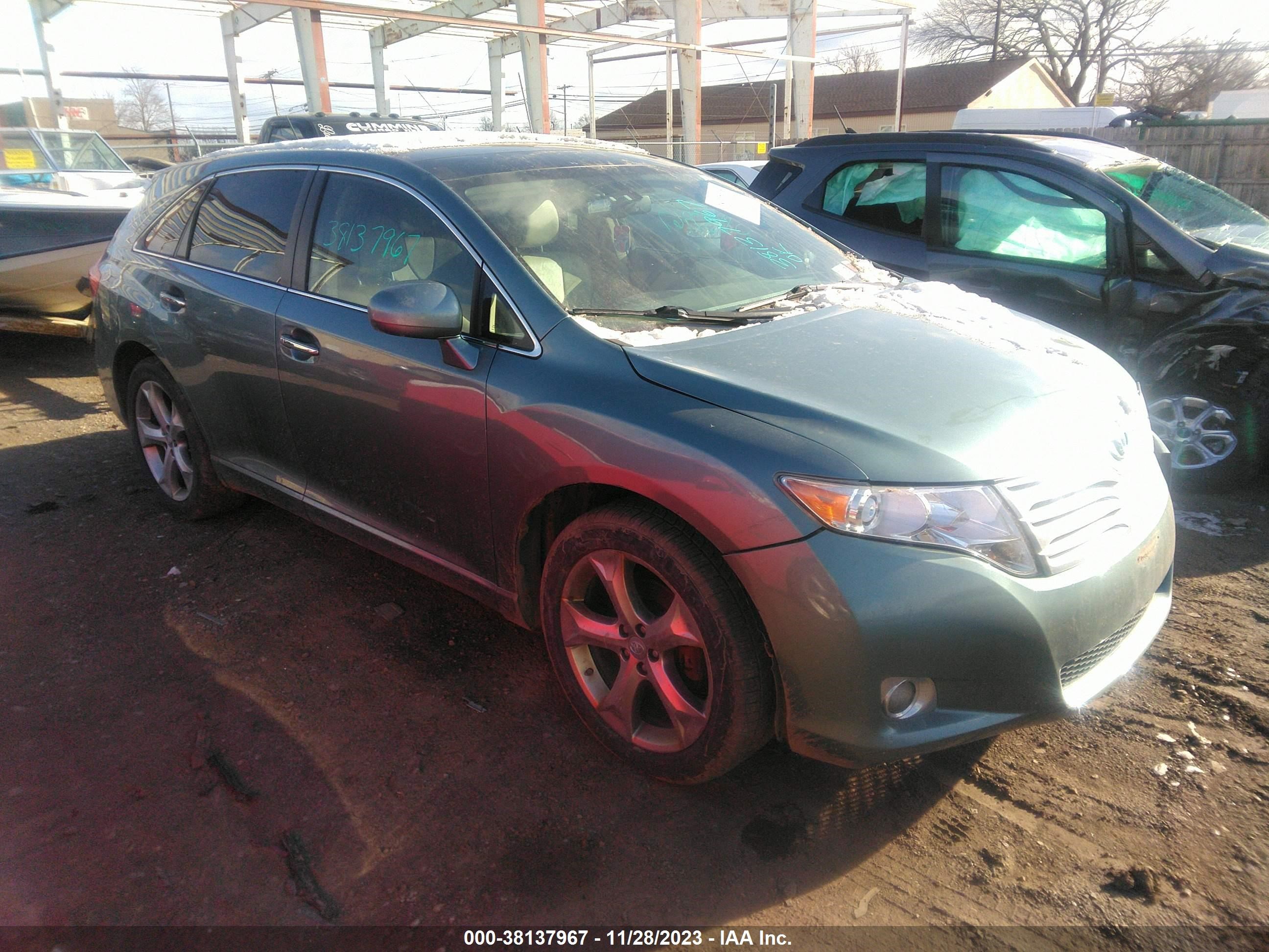 toyota venza 2009 4t3bk11ax9u023908