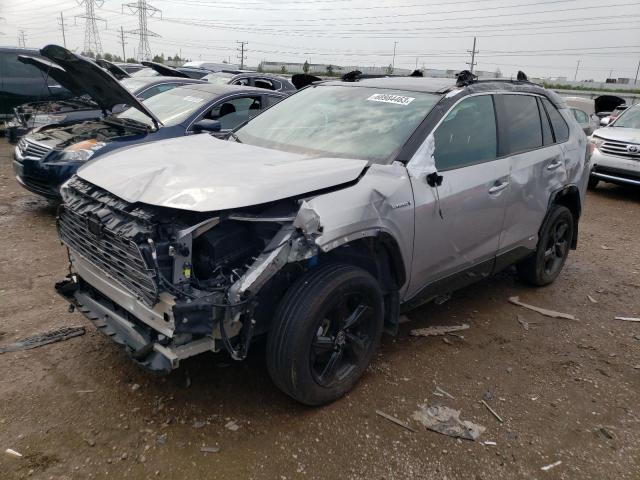 toyota rav4 xse 2021 4t3e6rfv4mu057833