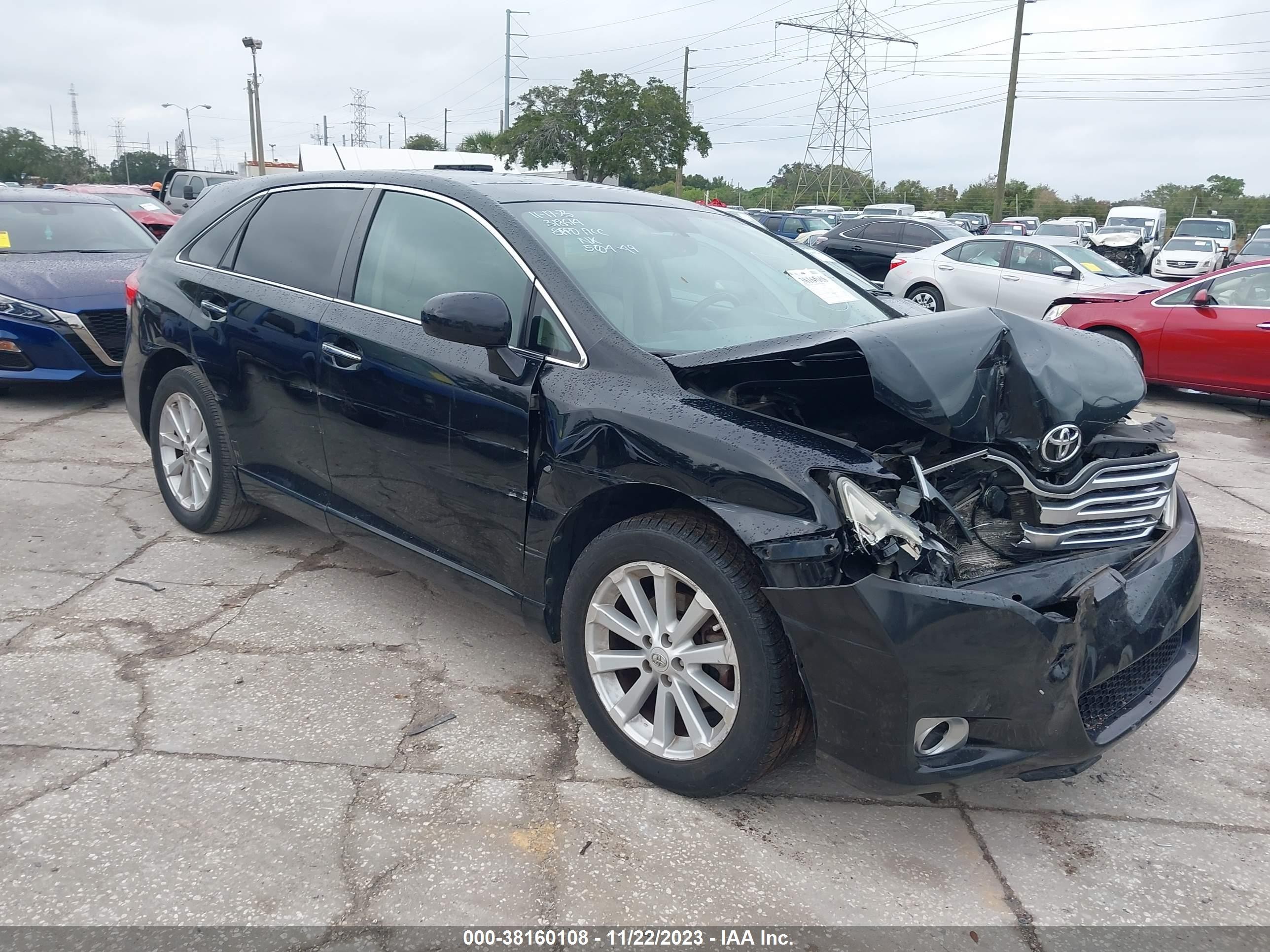 toyota venza 2009 4t3ze11a59u019996