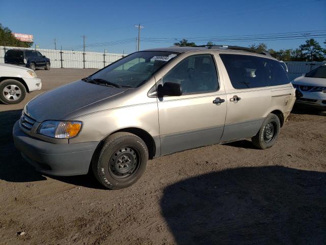 toyota sienna le 2001 4t3zf13c01u359721