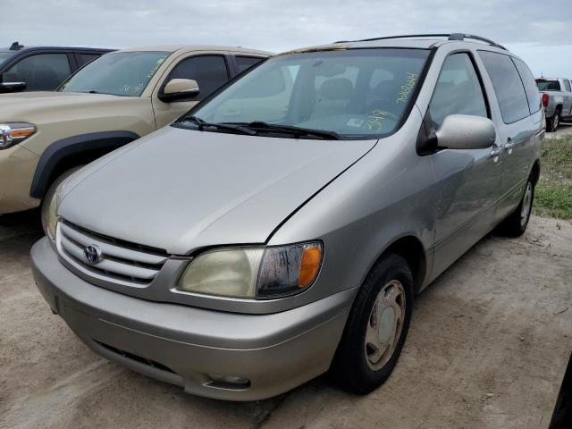 toyota sienna le 2001 4t3zf13c11u399208