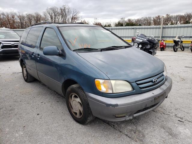 toyota sienna le 2002 4t3zf13c12u453396