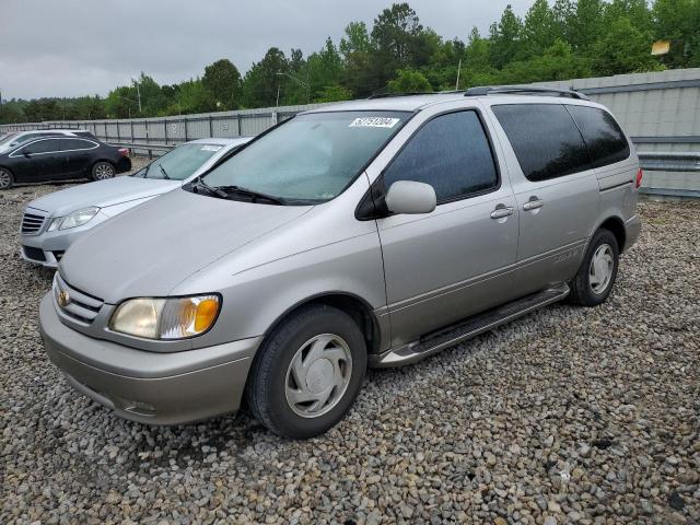 toyota sienna le 2001 4t3zf13c41u371032