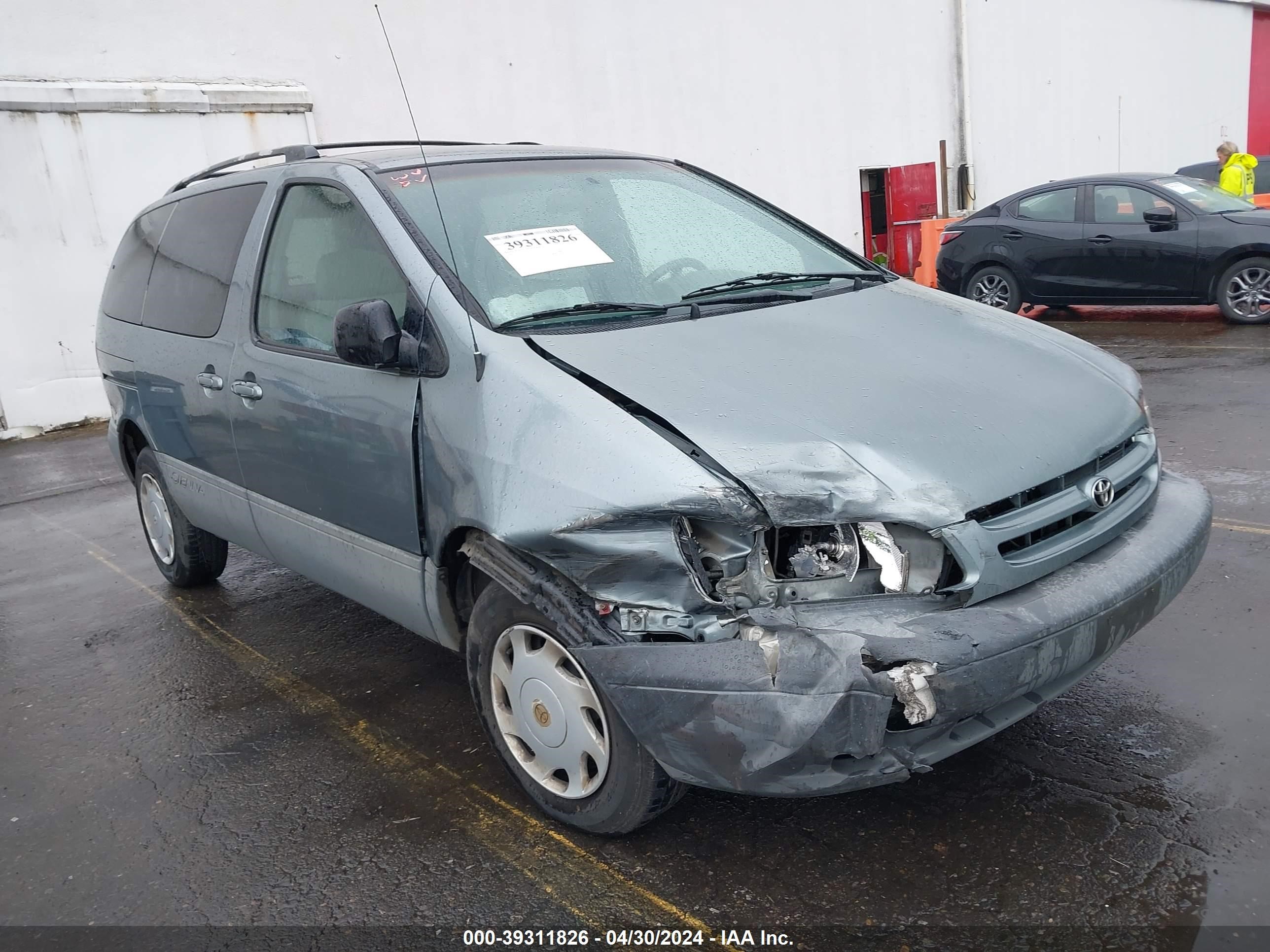 toyota sienna 2000 4t3zf13c4yu204910