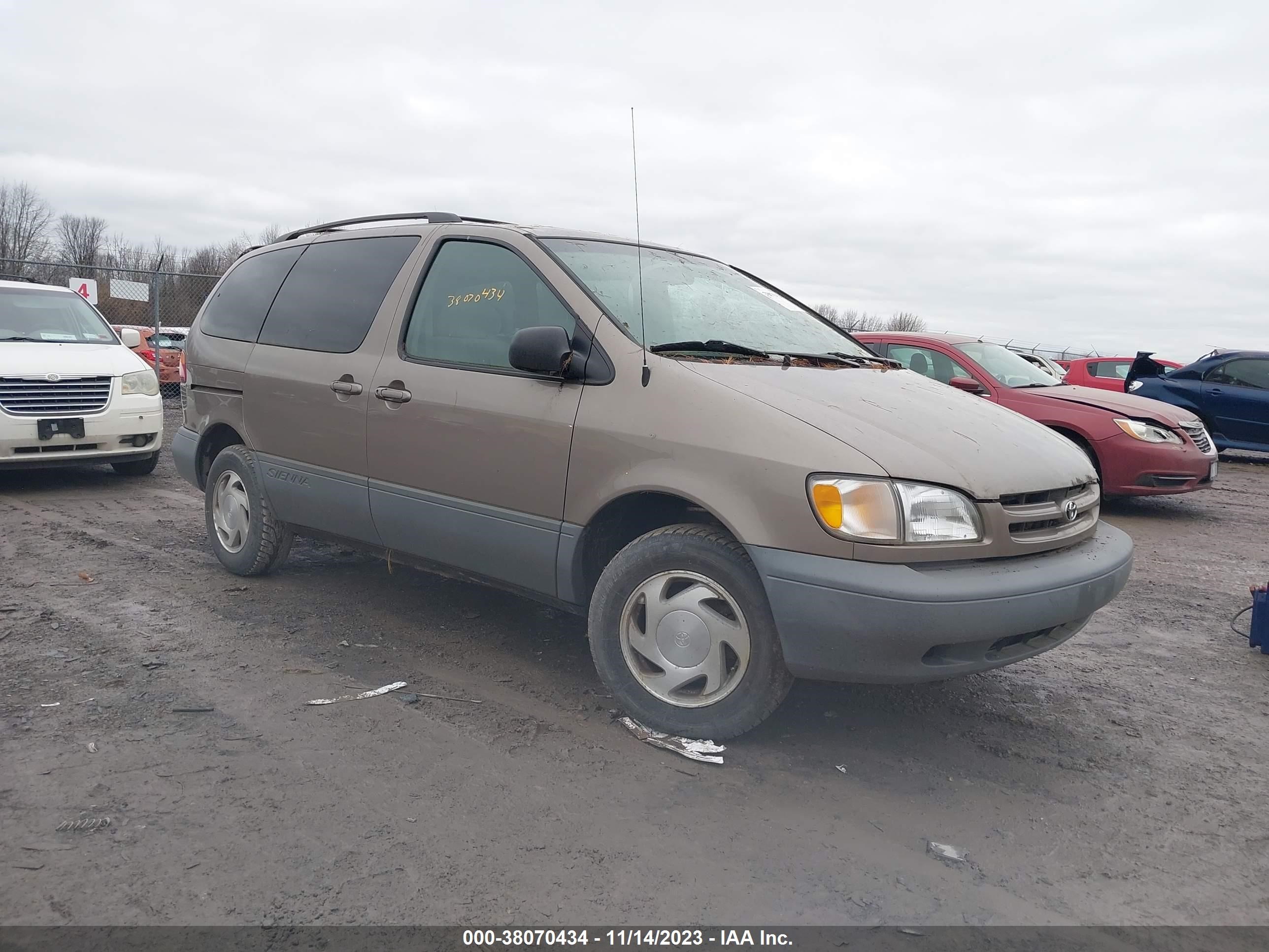 toyota sienna 1999 4t3zf13c5xu148961