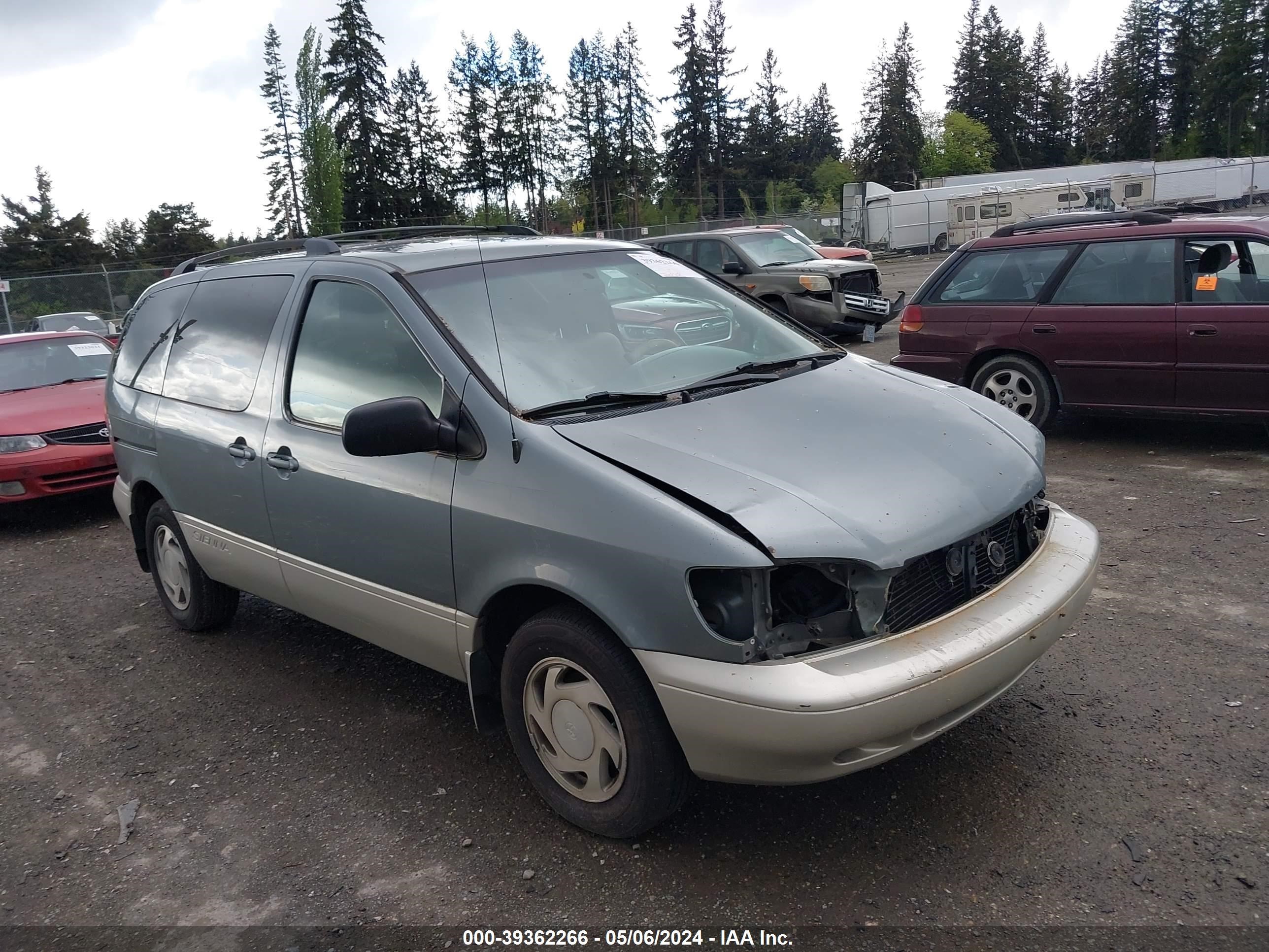 toyota sienna 2000 4t3zf13c6yu229565