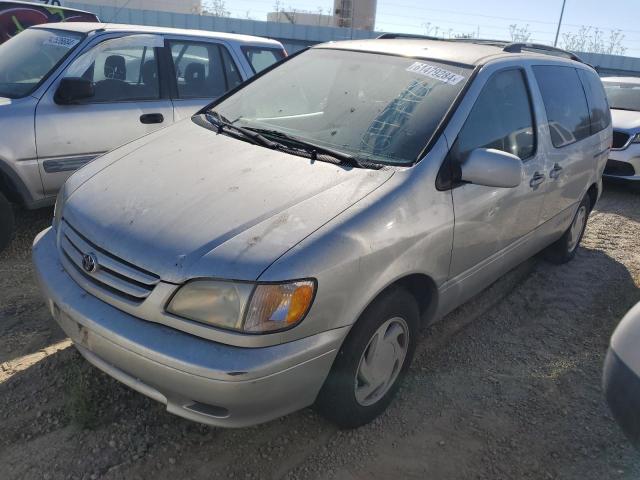 toyota sienna le 2002 4t3zf13c72u488055