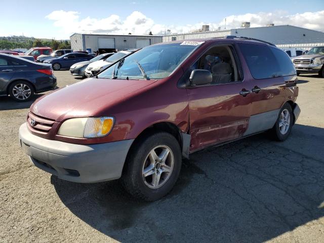 toyota sienna le 2001 4t3zf13c91u380390