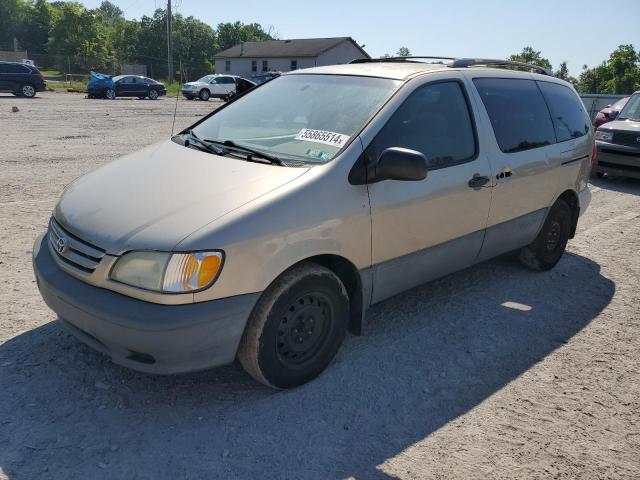 toyota sienna ce 2003 4t3zf19c33u554416