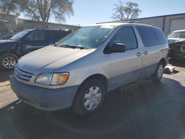 toyota sienna ce 2003 4t3zf19c53u518808