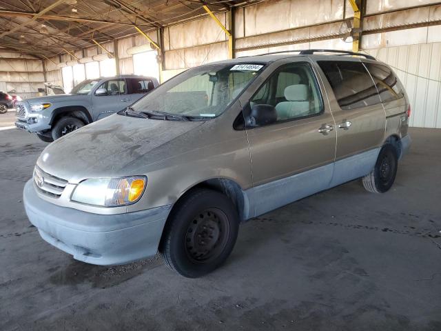 toyota sienna ce 2002 4t3zf19c62u416738