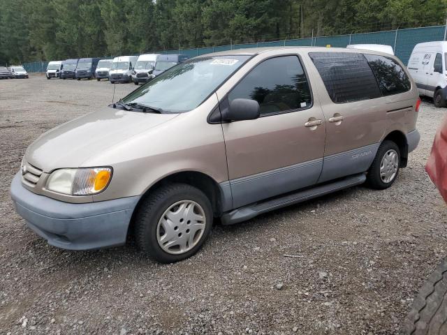 toyota sienna ce 2001 4t3zf19c71u399172