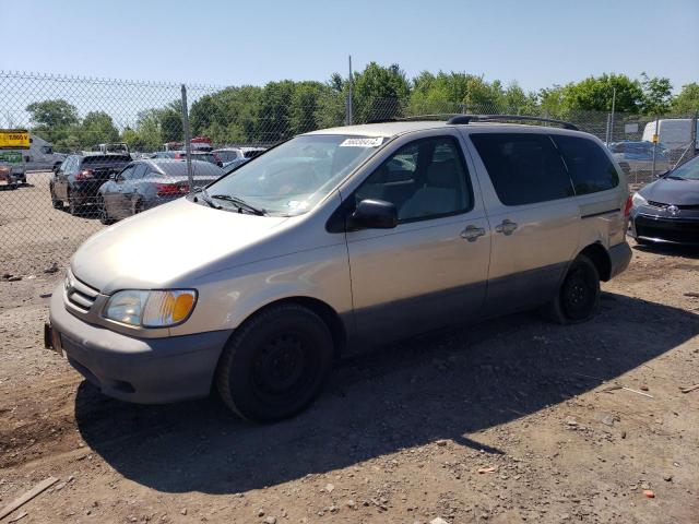 toyota sienna ce 2003 4t3zf19c73u556296