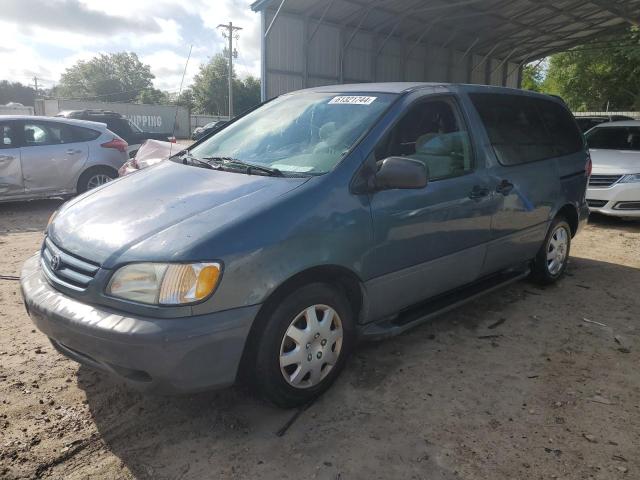 toyota sienna ce 2001 4t3zf19c91u375892