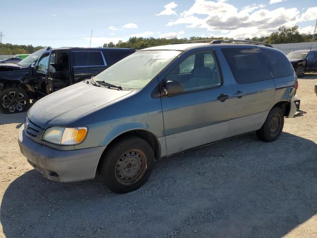 toyota sienna ce 2001 4t3zf19c91u386178