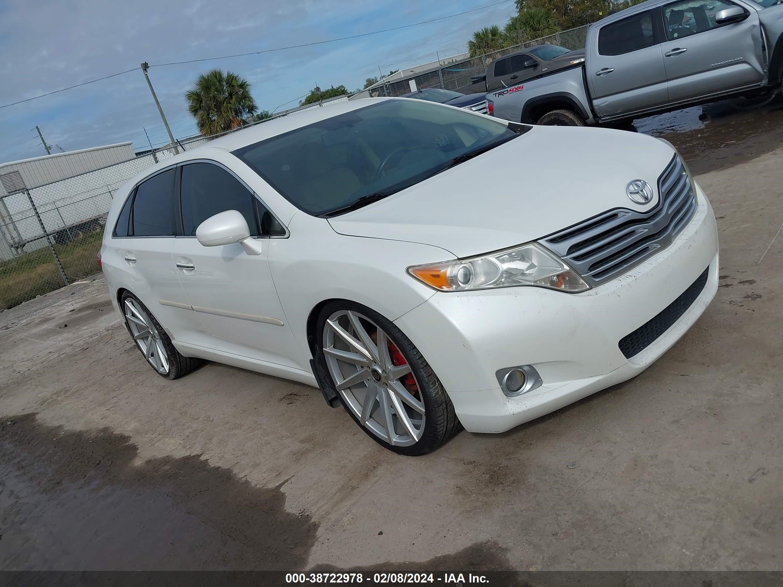 toyota venza 2009 4t3zk11a09u011104