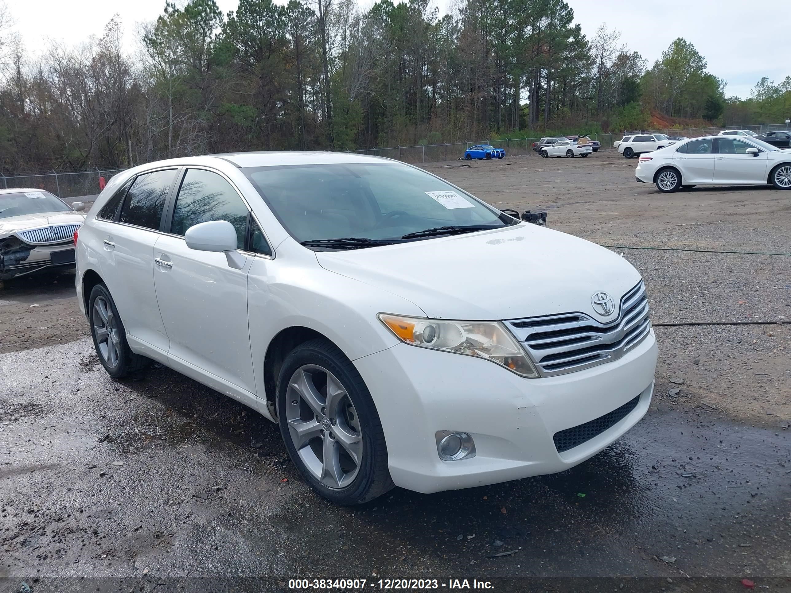 toyota venza 2009 4t3zk11a29u002713