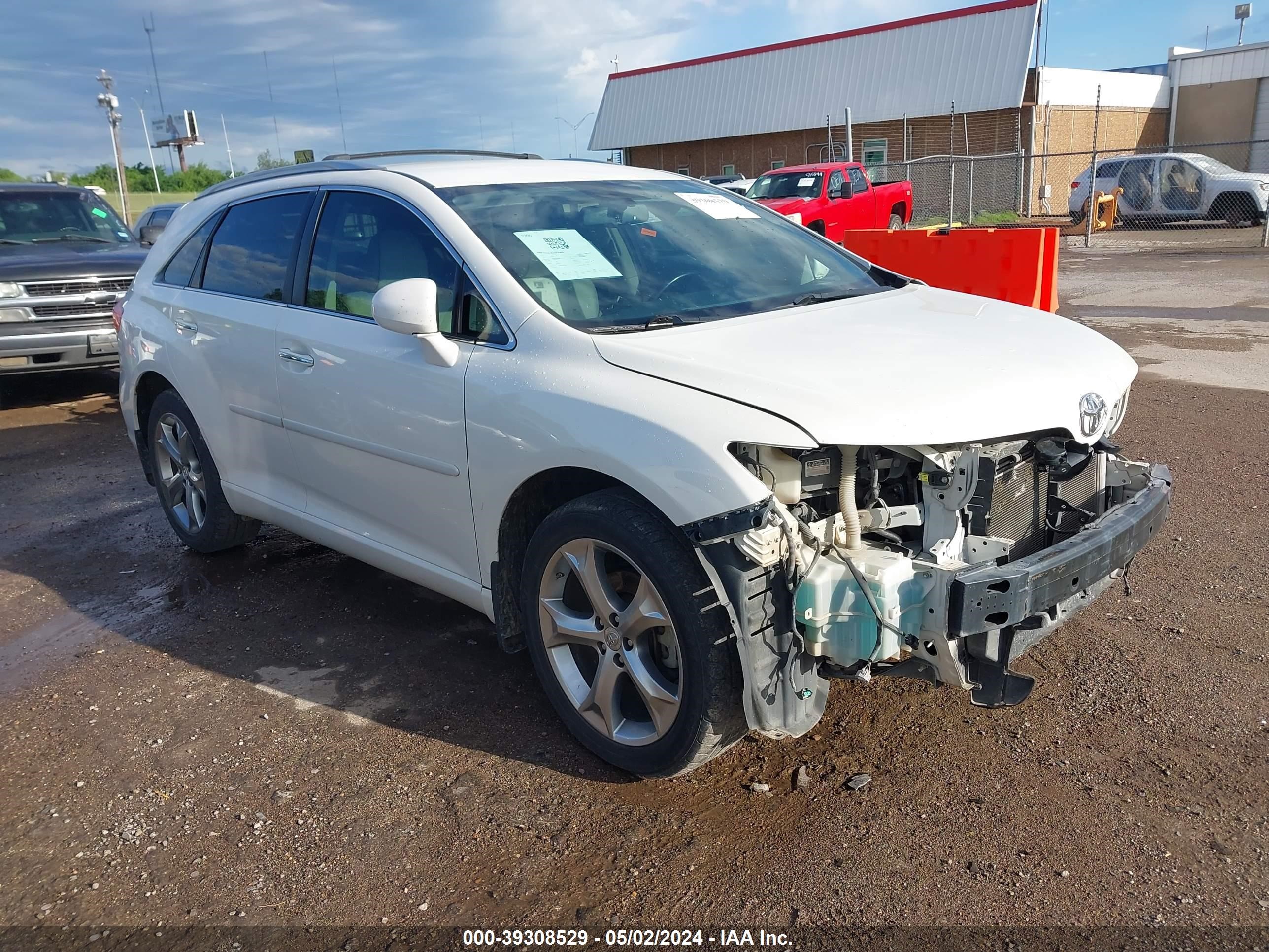 toyota venza 2009 4t3zk11a29u009063