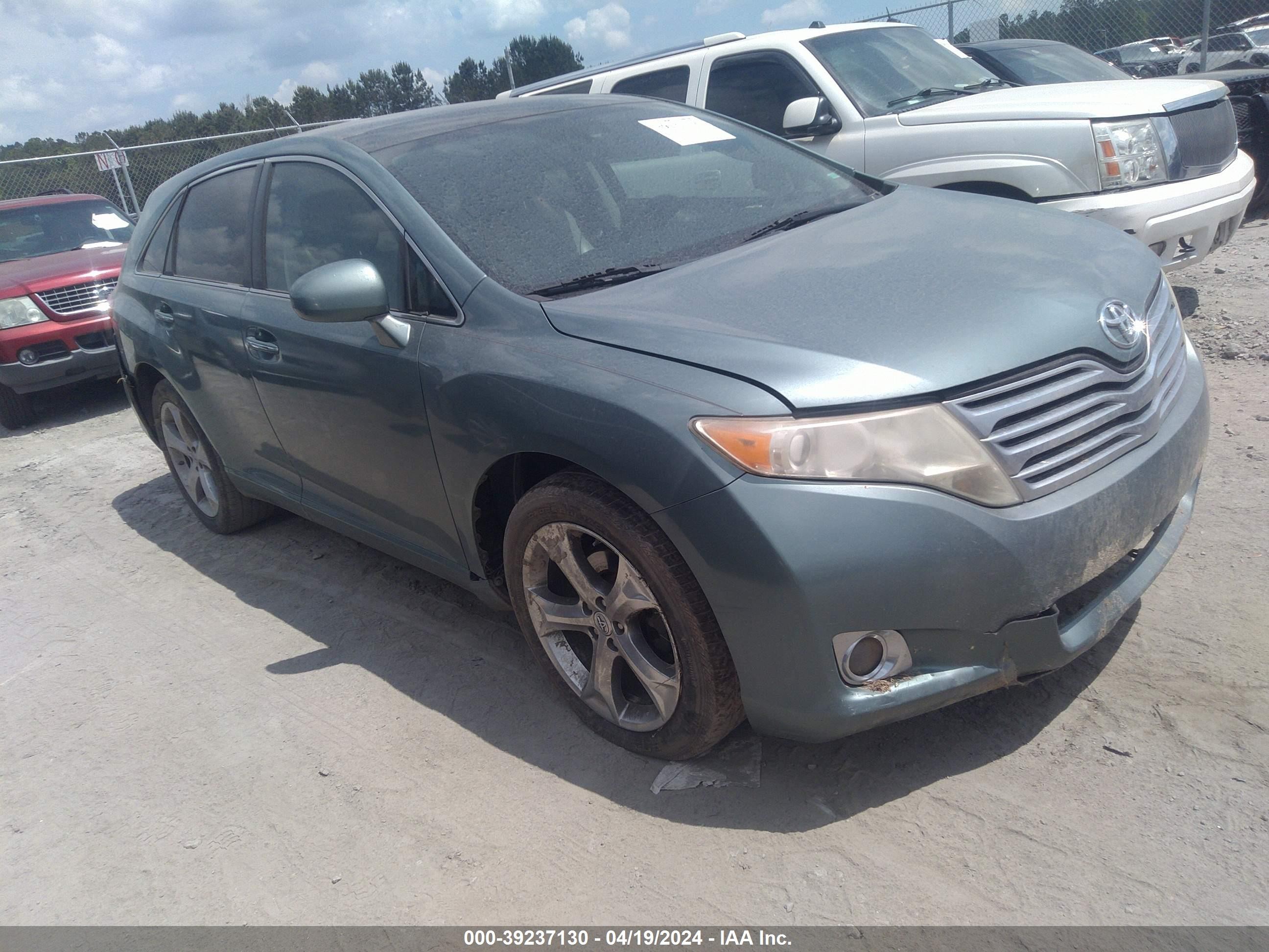 toyota venza 2009 4t3zk11a49u001465