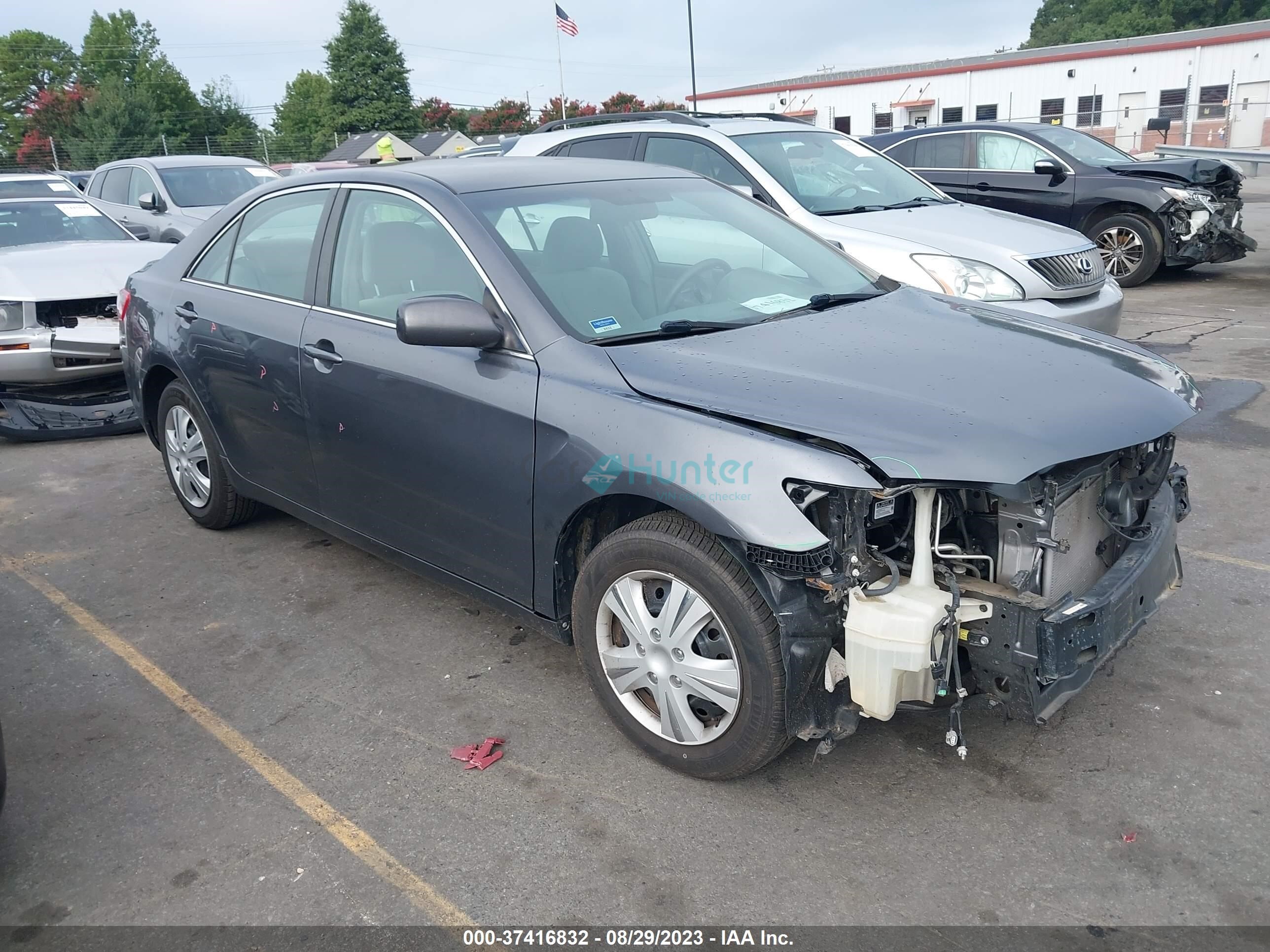 toyota camry 2007 4t4be46k17r008901