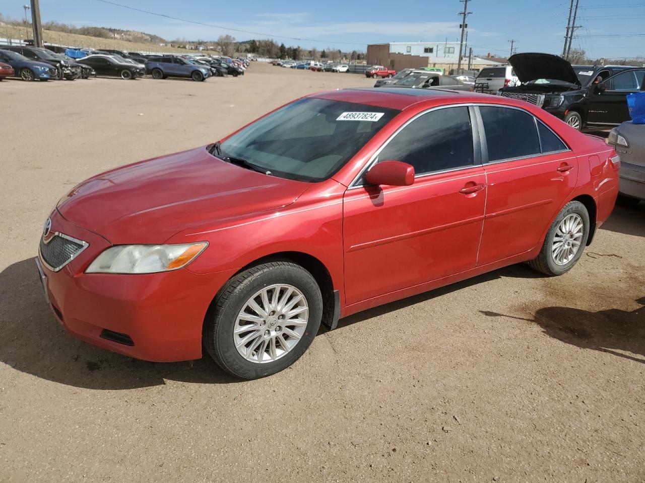 toyota camry 2008 4t4be46k18r012884
