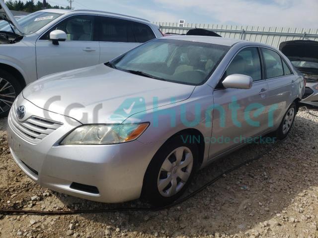 toyota camry ce 2008 4t4be46k18r018474