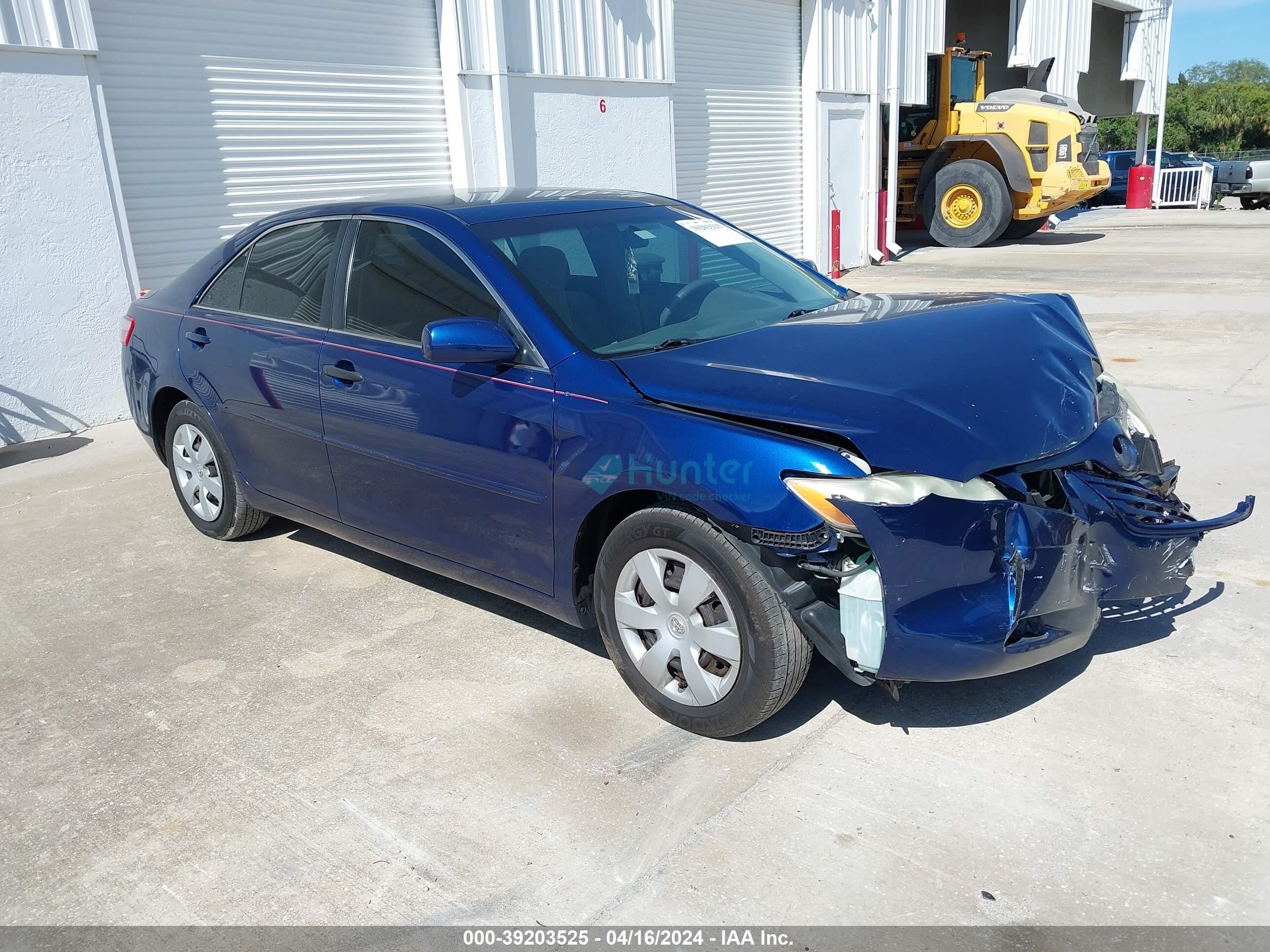 toyota camry 2008 4t4be46k18r020225