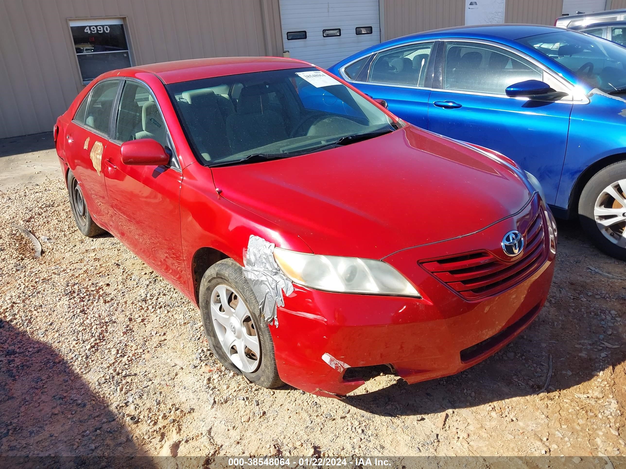 toyota camry 2009 4t4be46k19r071497