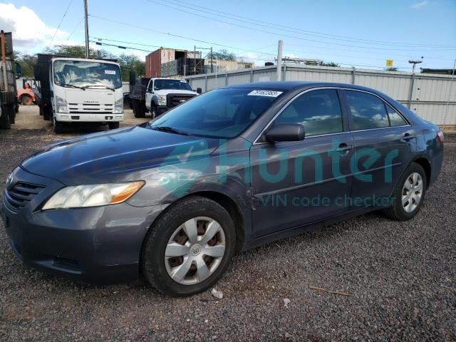 toyota camry 2007 4t4be46k27r007224