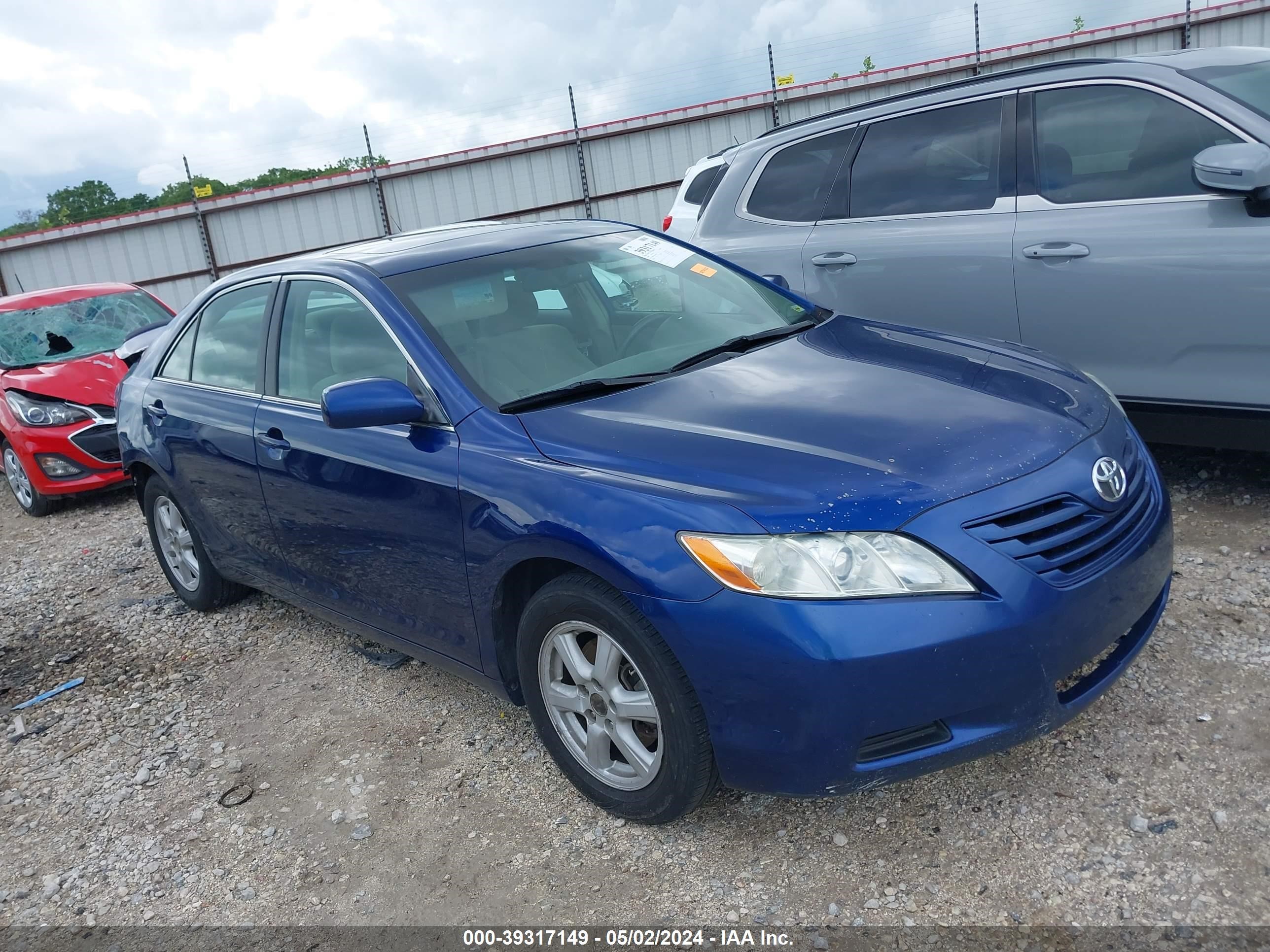 toyota camry 2008 4t4be46k28r029970