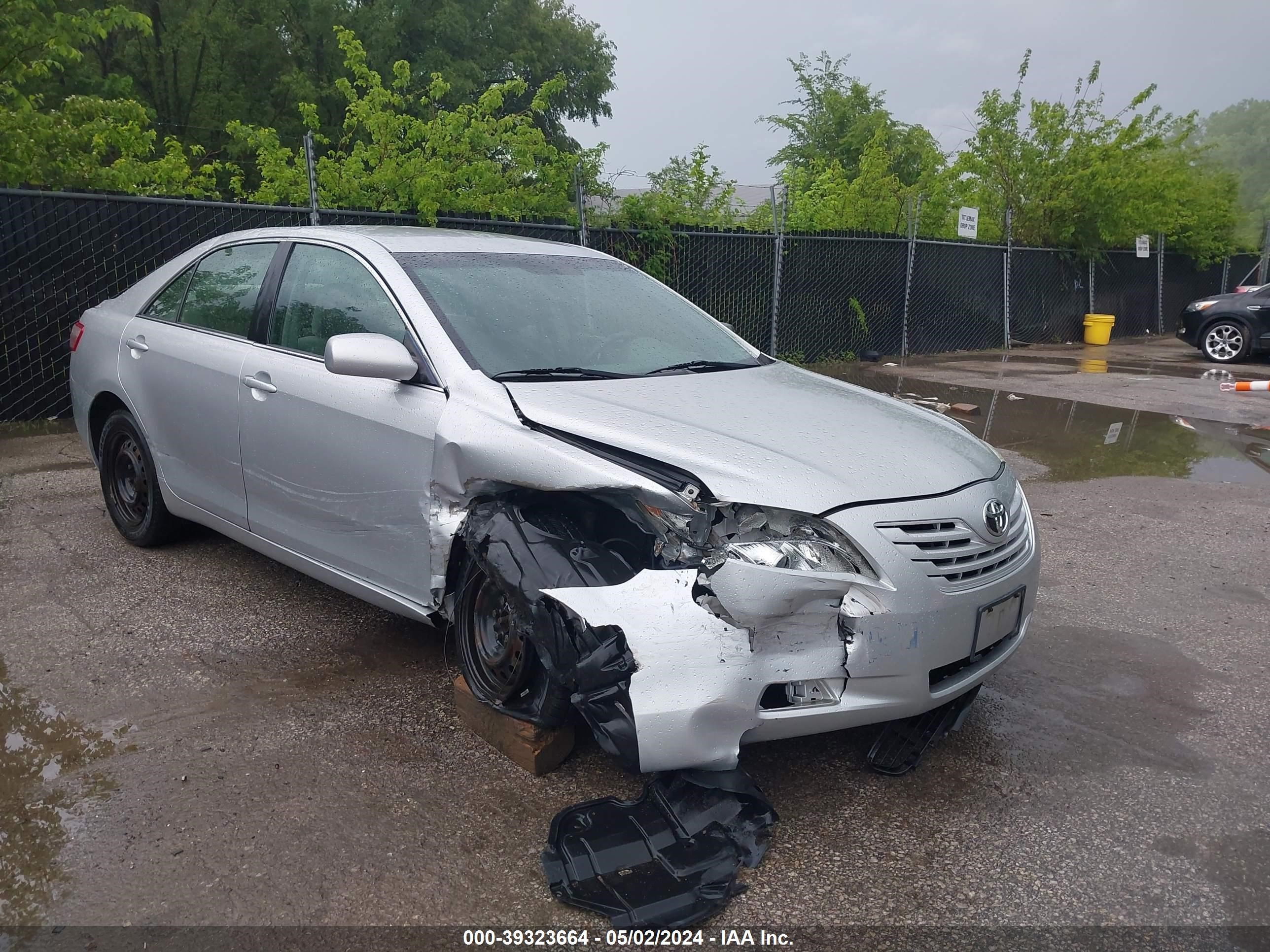 toyota camry 2007 4t4be46k37r007006