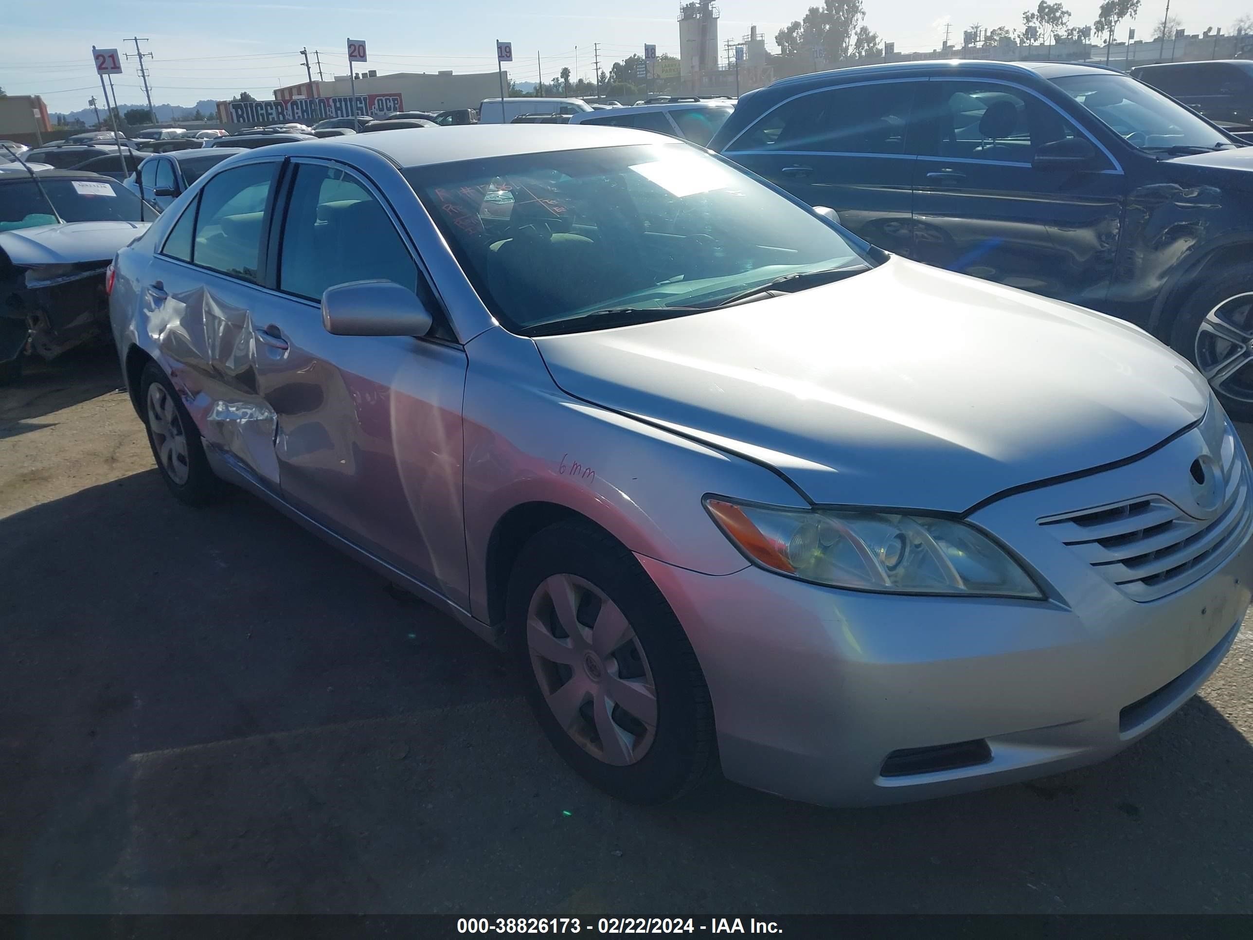 toyota camry 2009 4t4be46k39r119467