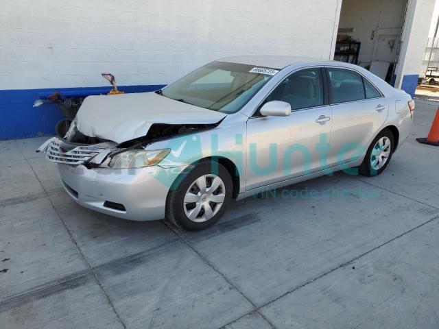 toyota camry base 2009 4t4be46k99r083154