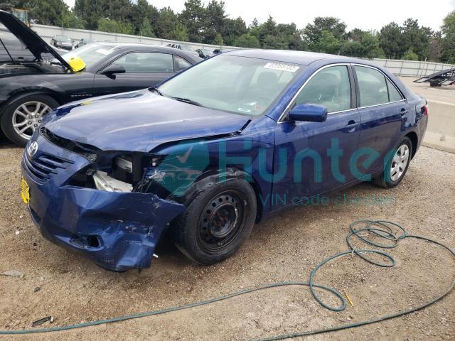 toyota camry base 2009 4t4be46kx9r083406