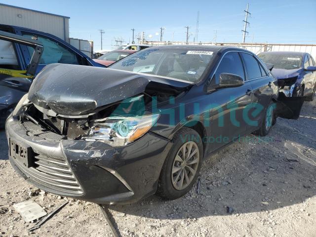 toyota camry le 2016 4t4bf1fk0gr559218