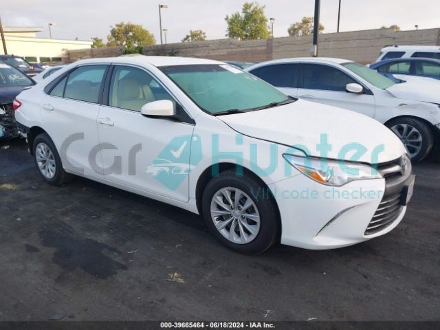 toyota camry 2016 4t4bf1fk1gr531203
