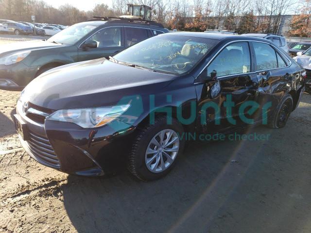toyota camry le 2016 4t4bf1fk2gr524907