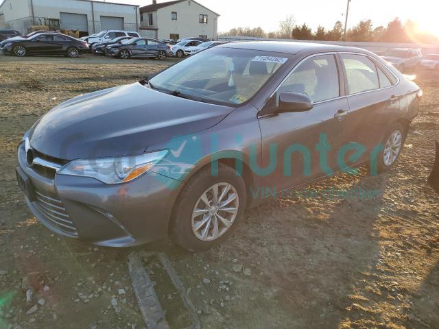 toyota camry le 2016 4t4bf1fk2gr542890