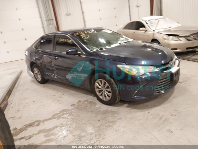 toyota camry 2016 4t4bf1fk3gr530456