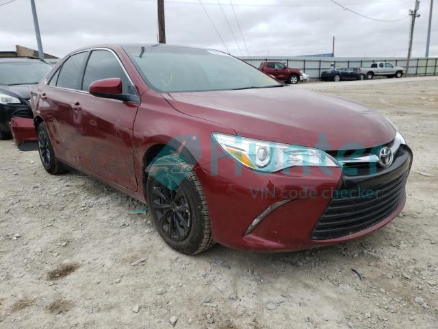 toyota camry le 2016 4t4bf1fk3gr554868