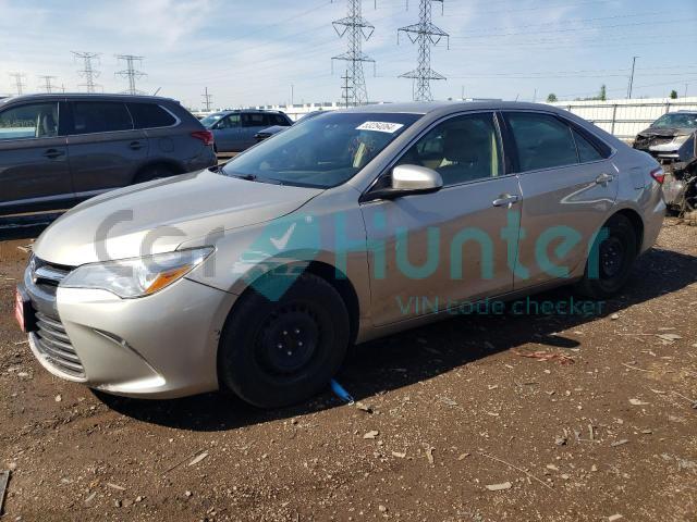 toyota camry 2016 4t4bf1fk6gr517460